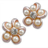 Elegant Floral Stud Earrings