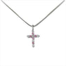 Embellished Divine Cross Pendant With Chain