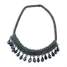 Embellished Grey Neckpiece