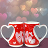 Heart Handle Couple Mug