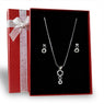 Stunning Embellished Pendant Set