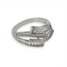 Stunning Embellished Silver Ring