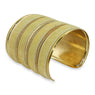 Stylish Cream Golden Bracelet