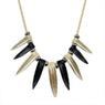 Chic Golden Black Neckpiece
